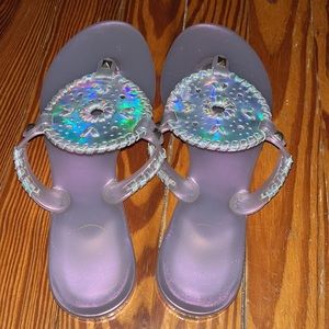 Jack Rogers jelly sandals